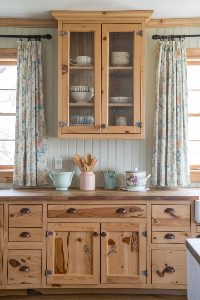 . Knotty Pine Accents