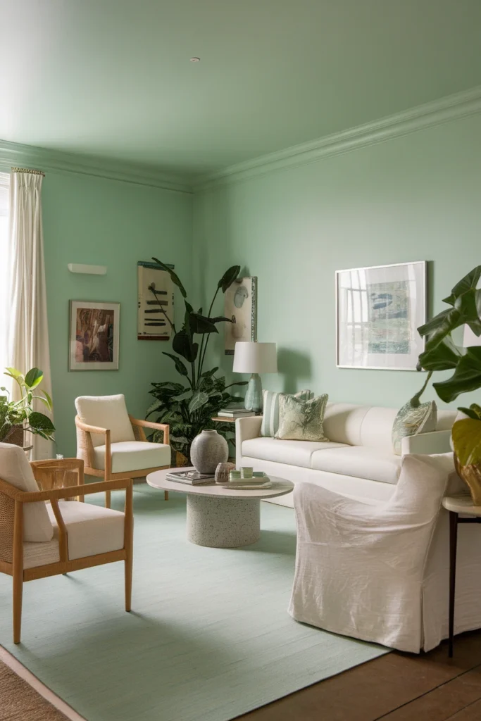 Minty Pastel Green