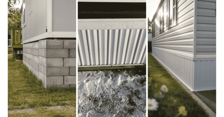 Mobile Home Skirting Ideas