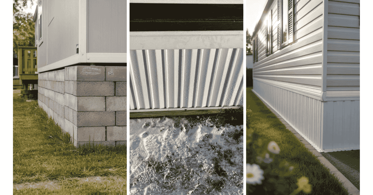 Mobile Home Skirting Ideas