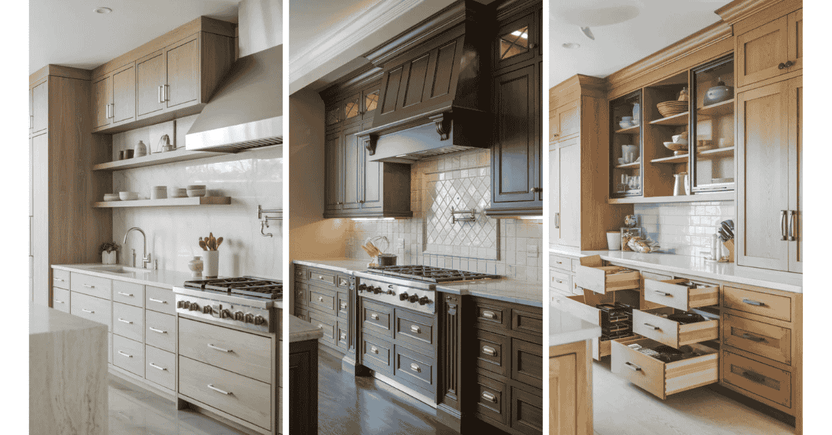 Natural Wood Kitchen Cabinets Ideas