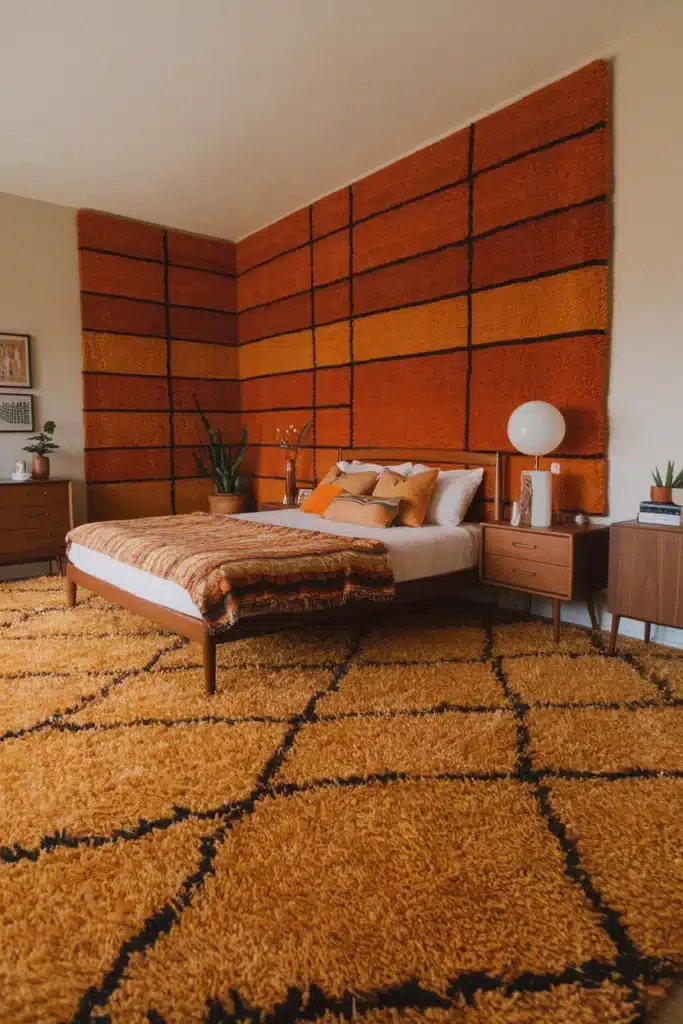 Shag Rugs for Retro Texture