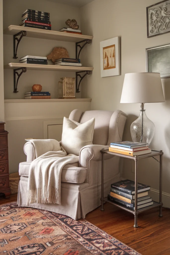 Style a Reading Nook or Seating Area