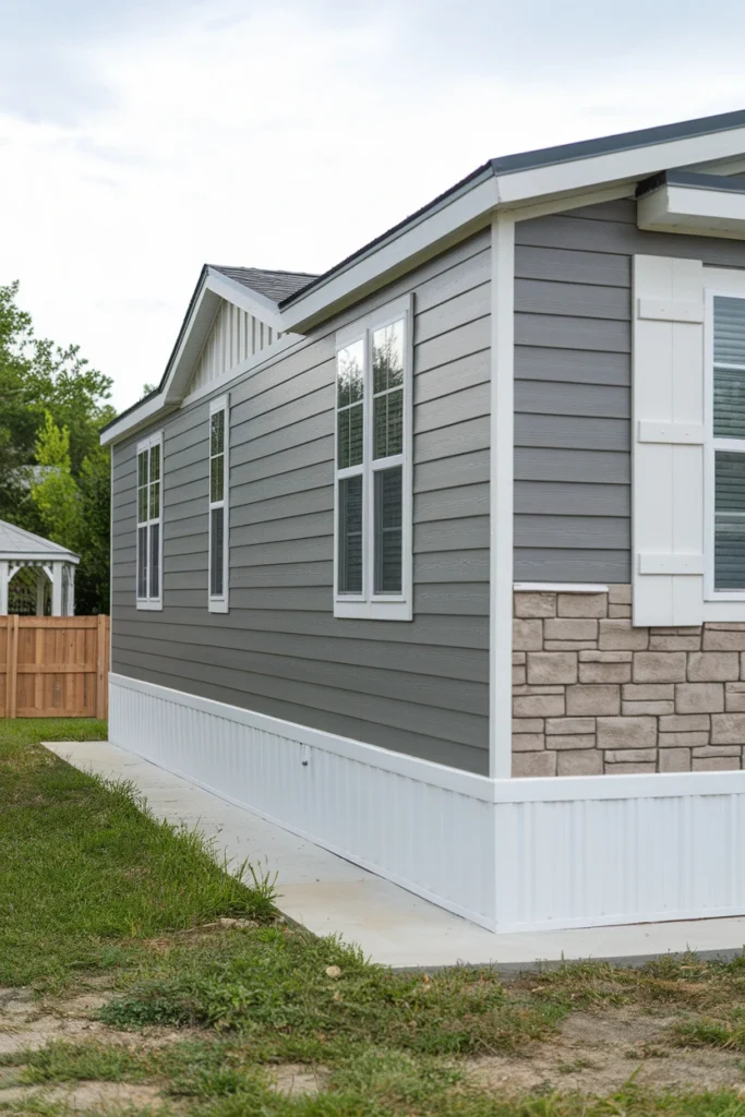 Use Exterior Siding or Skirting for Style 