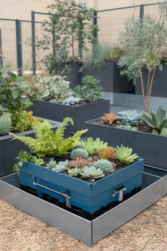 Use Self-Watering Planters