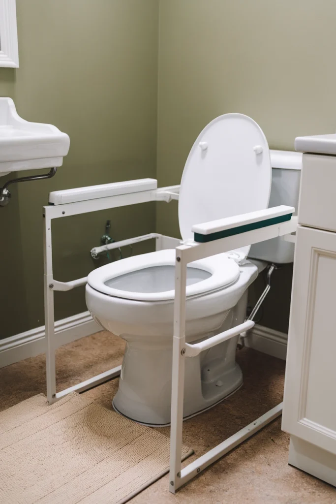 Use a Raised Toilet Seat