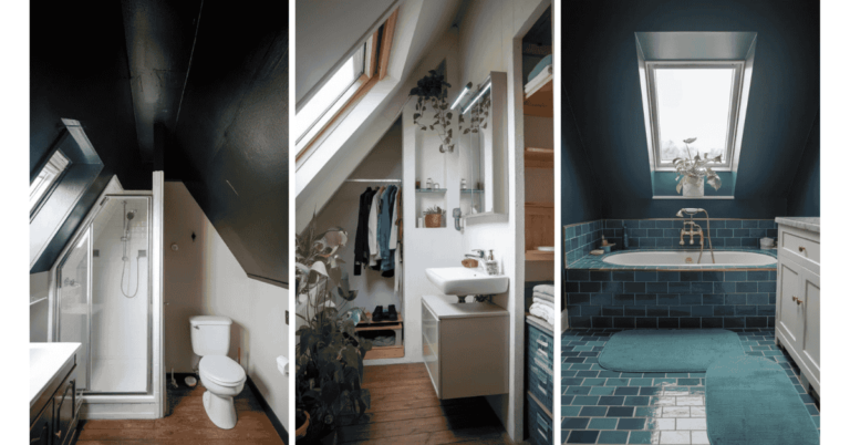 attic bathroom ideas