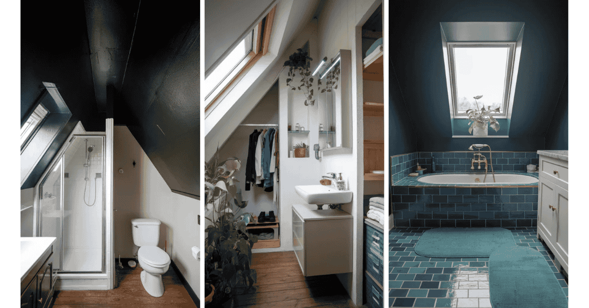 attic bathroom ideas