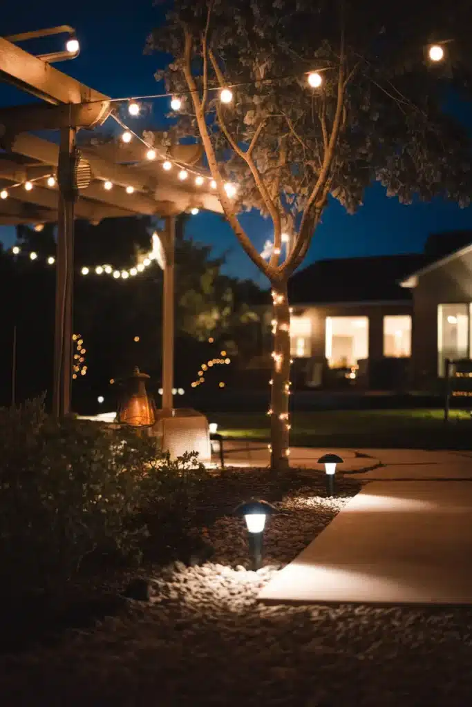 Add Backyard Lighting