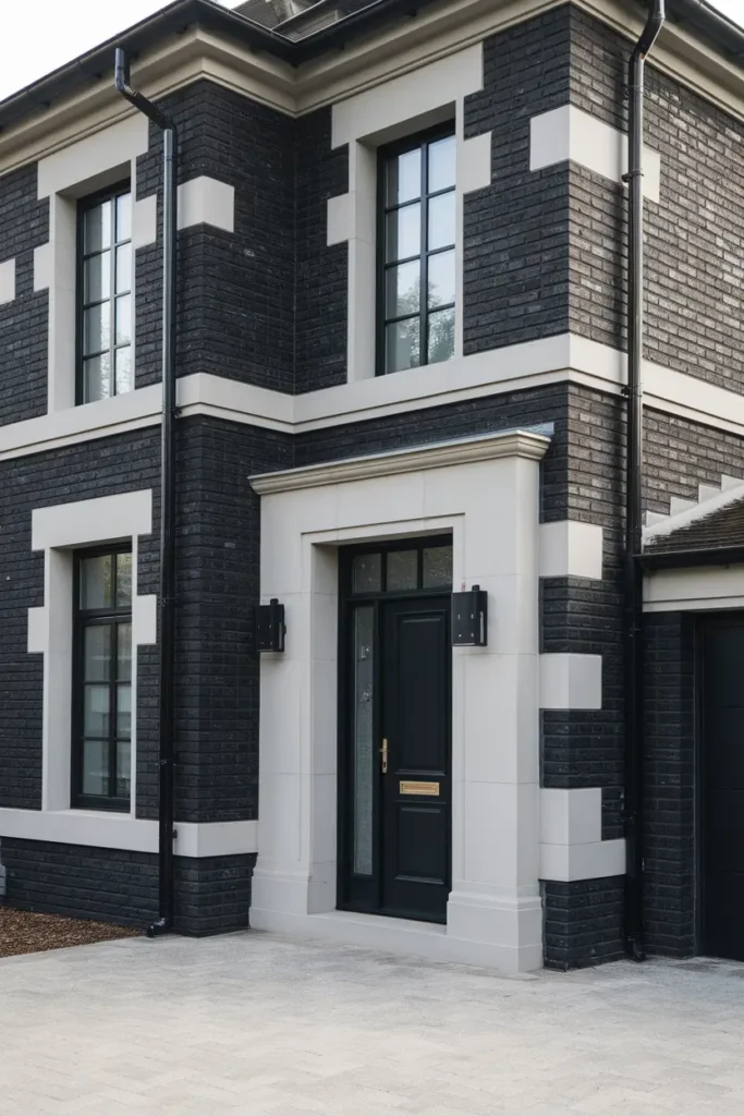 Charcoal with Light Trim