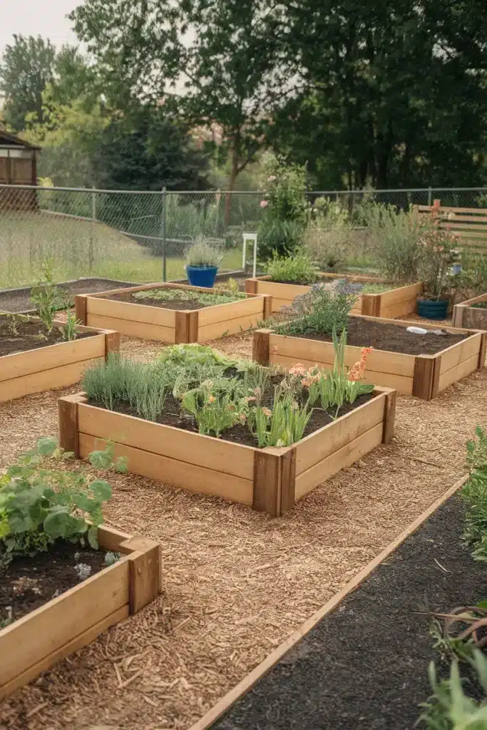 Install Raised Garden Beds