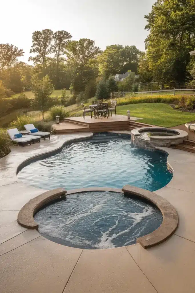 Install a Backyard Pool or Hot Tub