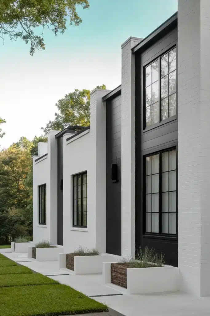 Modern Black and White Contrasts