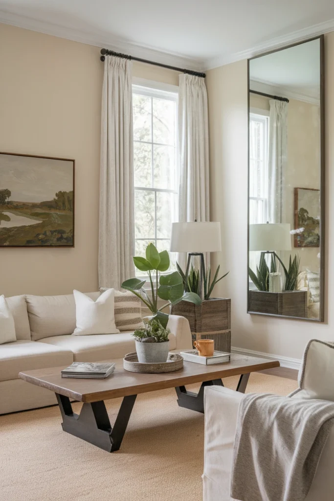 Use Mirrors to Maximize Light and Space