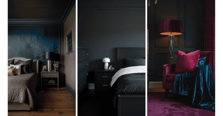 dark bedroom