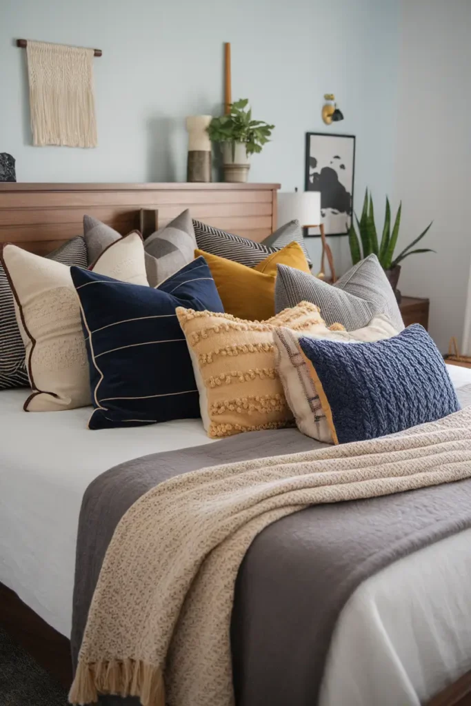 Layer Cushions and Throws