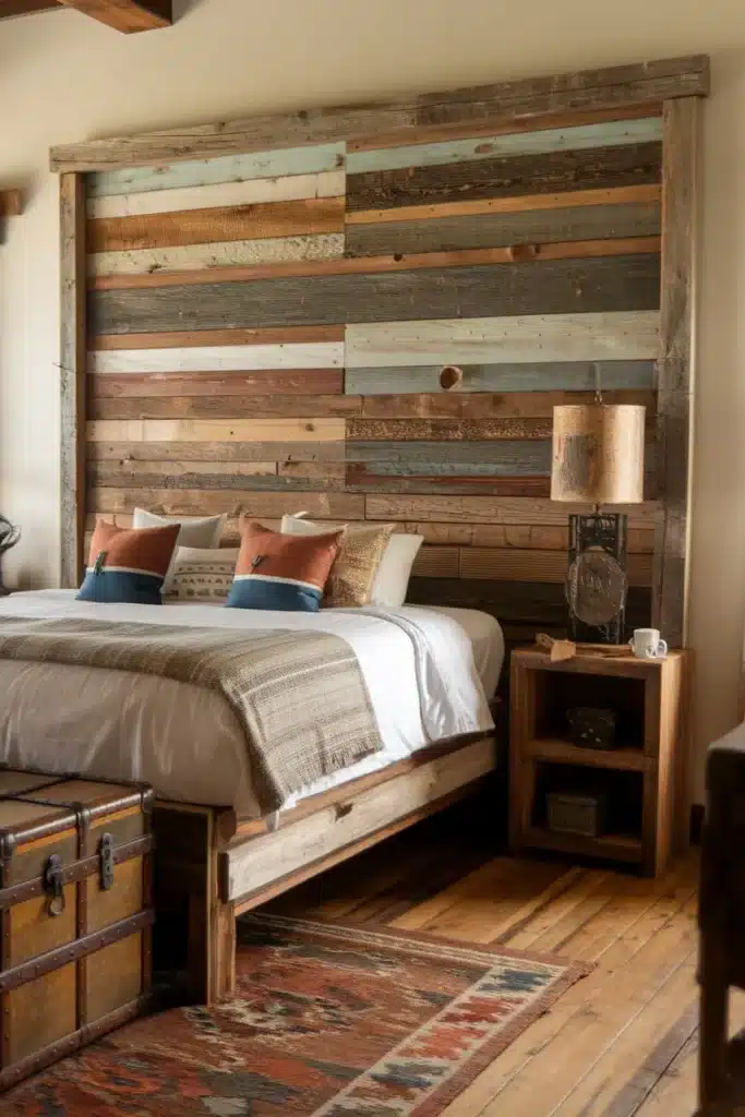 Reclaimed Wood Headboard