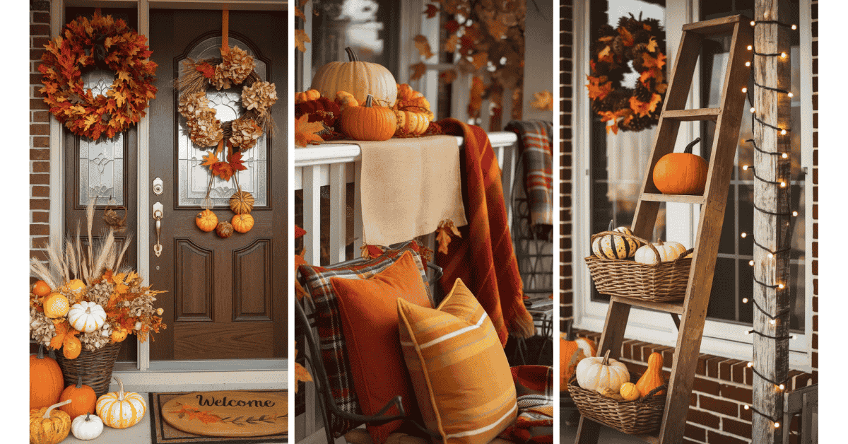 fall porch
