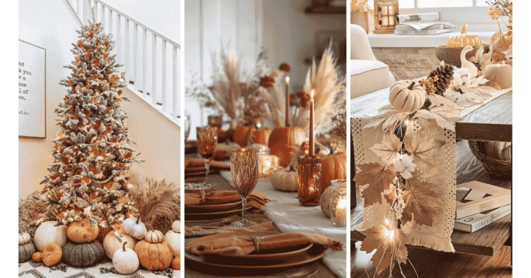 Fall Thanksgiving Decor Ideas