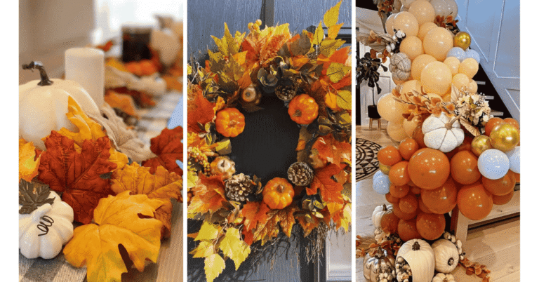 fall leaves decor
