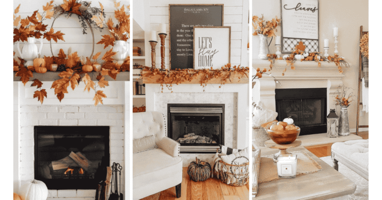 fall mantel
