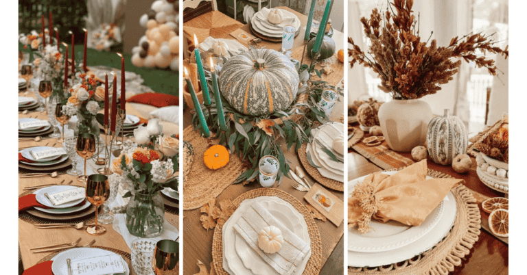 fall table decor