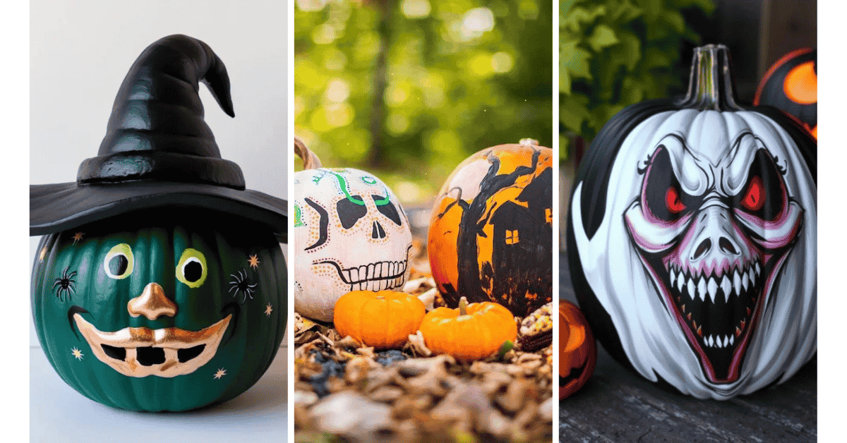 pumpkin painting ideas