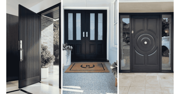 Black Front Door Ideas