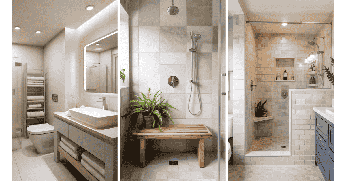 Tub to Shower Conversion Ideas