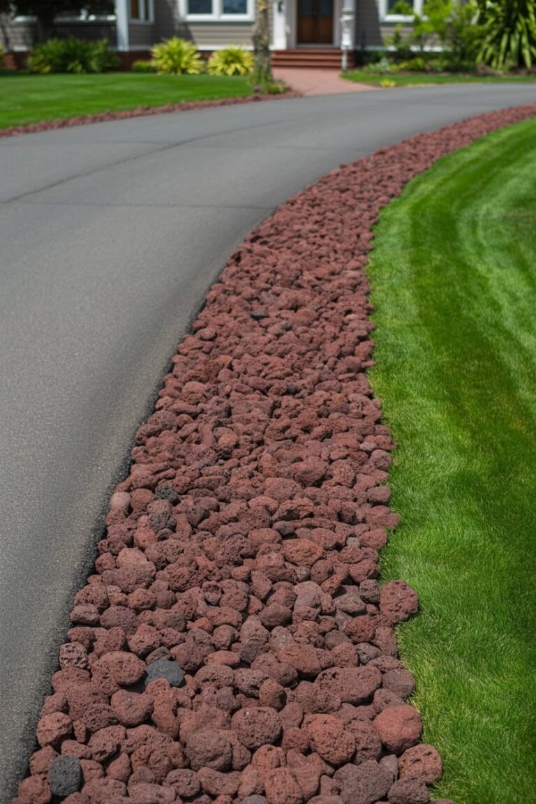 15 Stunning Red Lava Rock Landscaping Ideas for a Vibrant Yard
