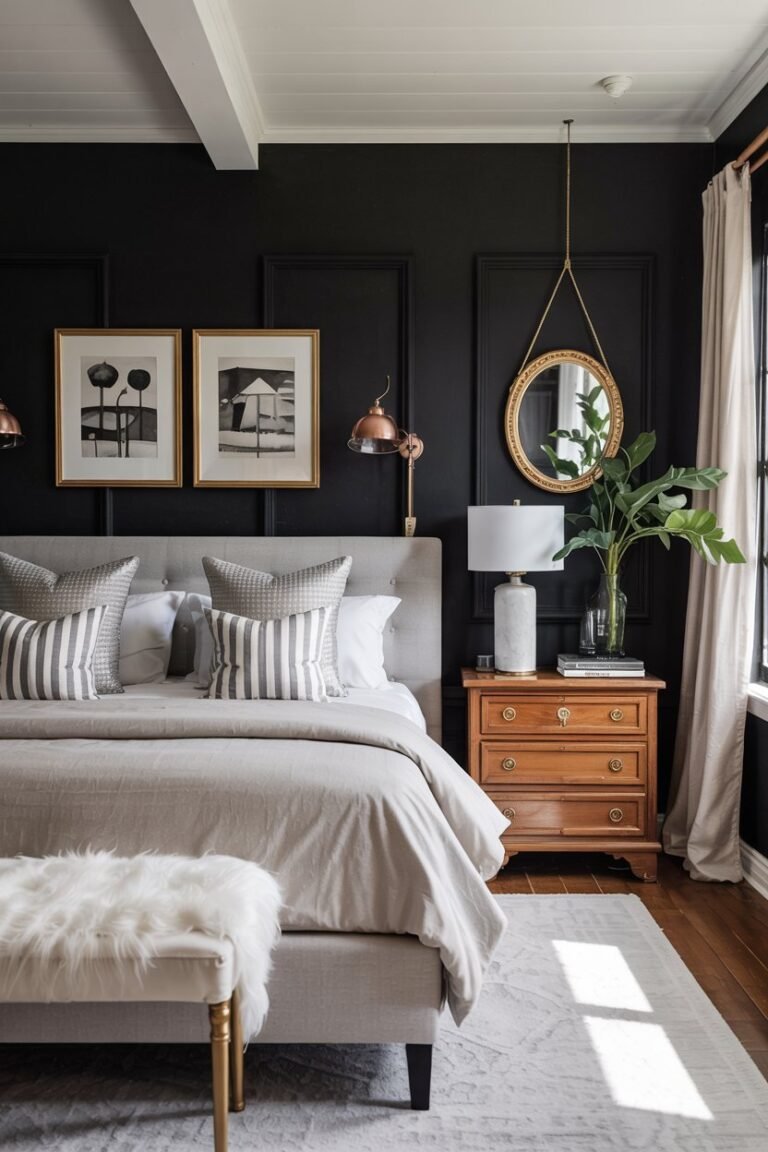 20 Black Painted Wall Ideas That Will Transform Your Space