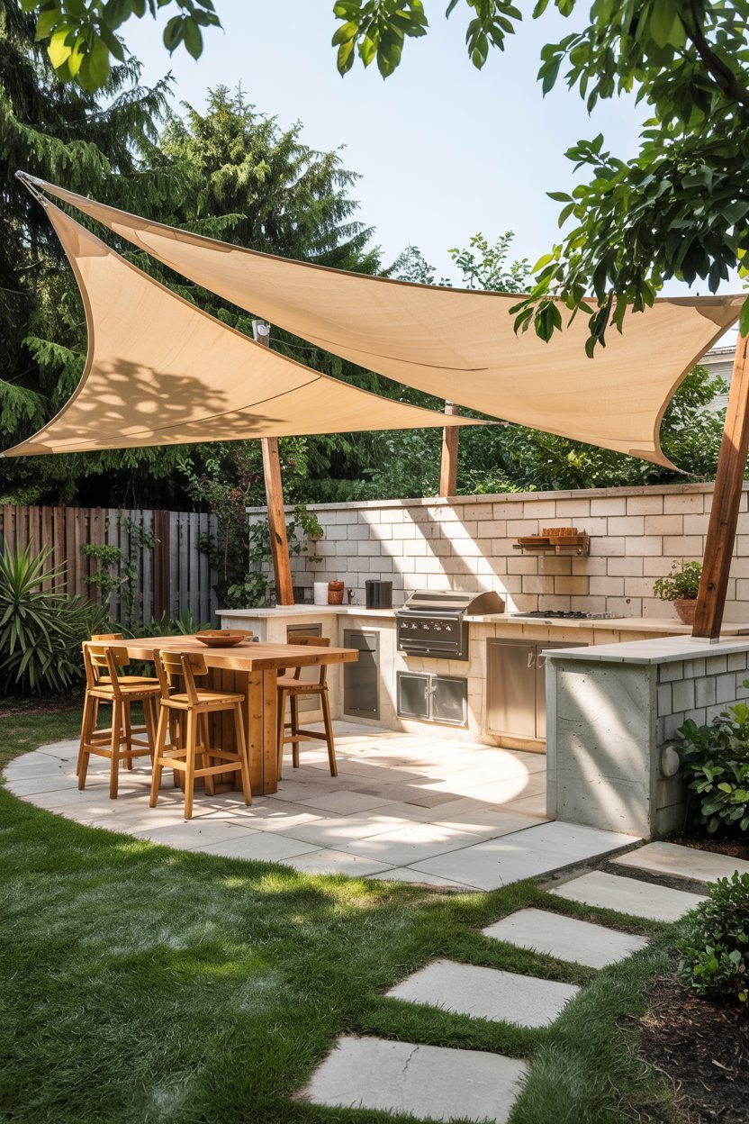 20 Covered Outdoor Kitchen Ideas to Inspire Your Dream Backyard - Homevizo