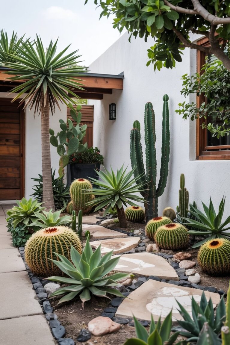 20 Front Driveway Garden Ideas to Transform Your Home's Curb Appeal ...