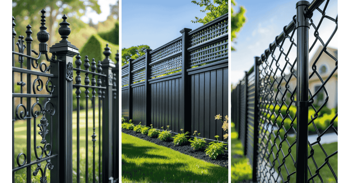 Black Fence Ideas