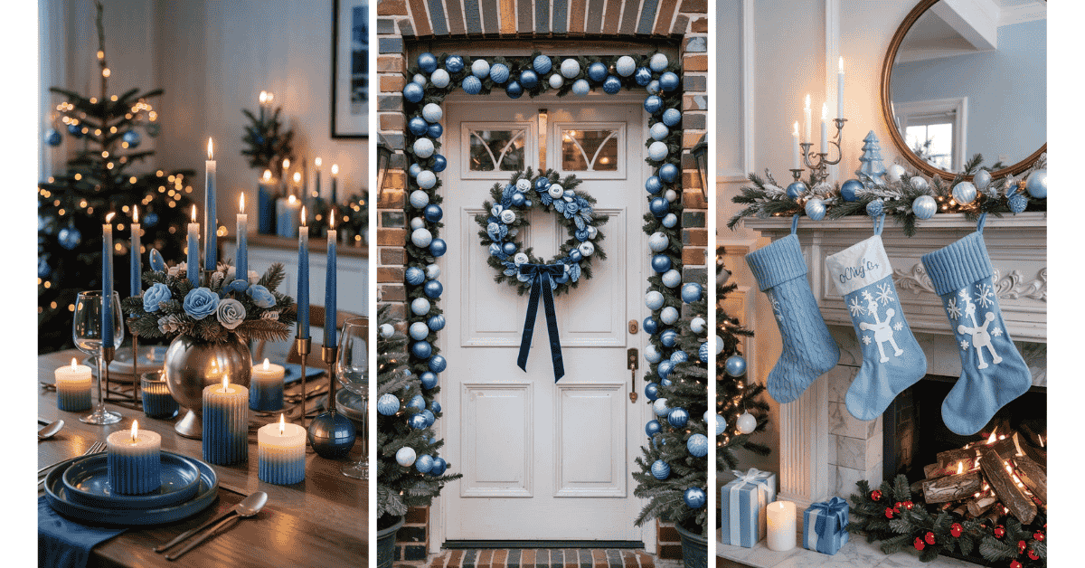 Blue Christmas Decor Ideas