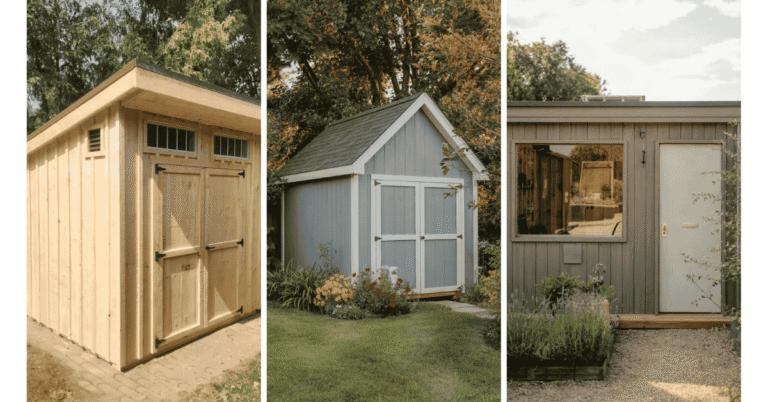Garden Shed Roof Ideas