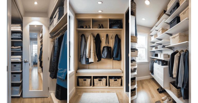 Hall Closet Organization Ideas