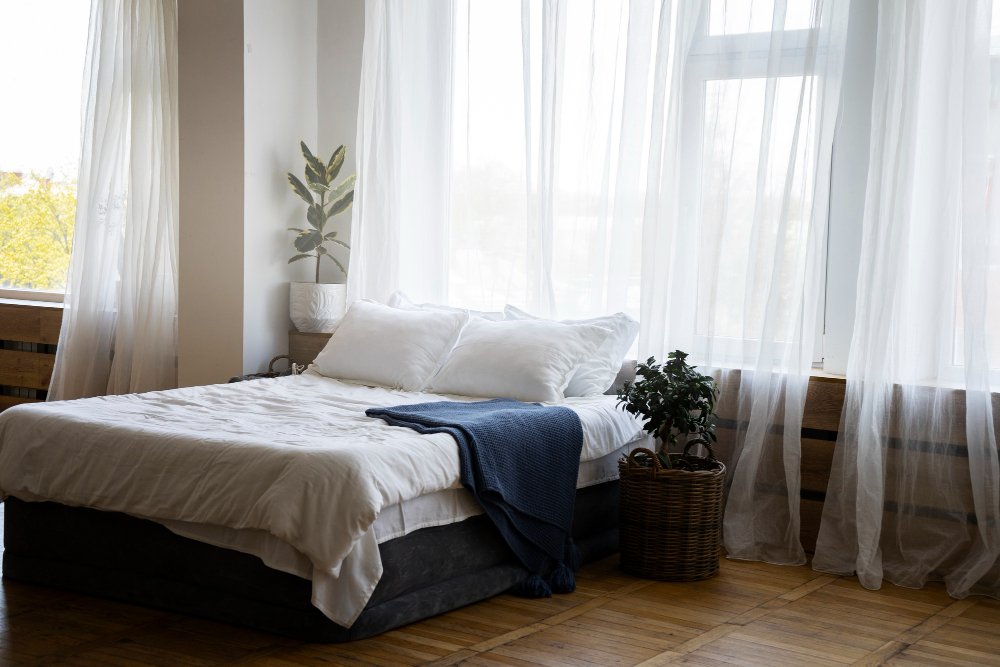 How to Hang Curtains in Bedroom