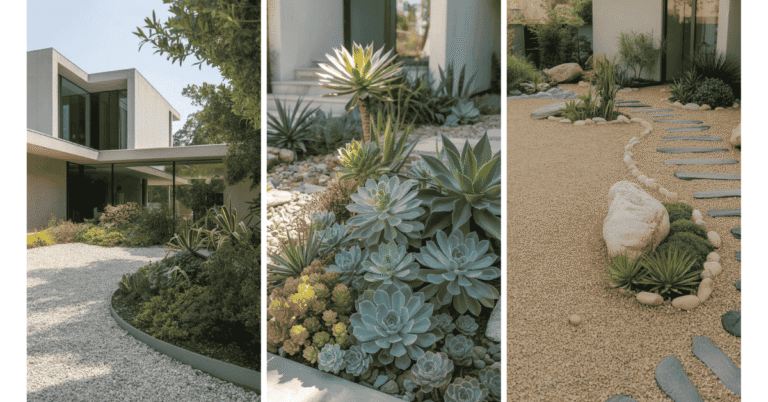 No Grass Front Yard Ideas