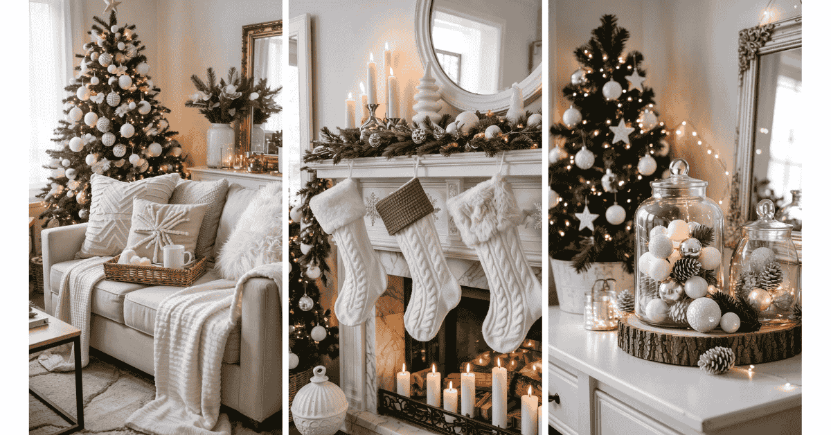 White Christmas Decor Ideas