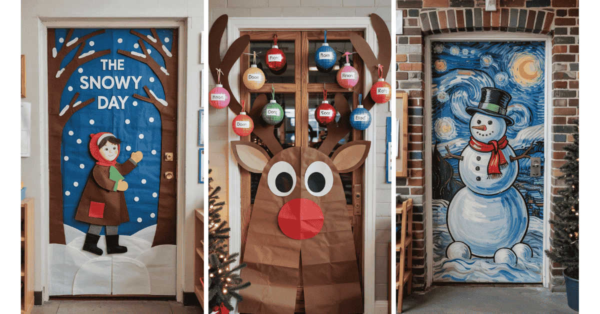 Winter Classroom Door Ideas