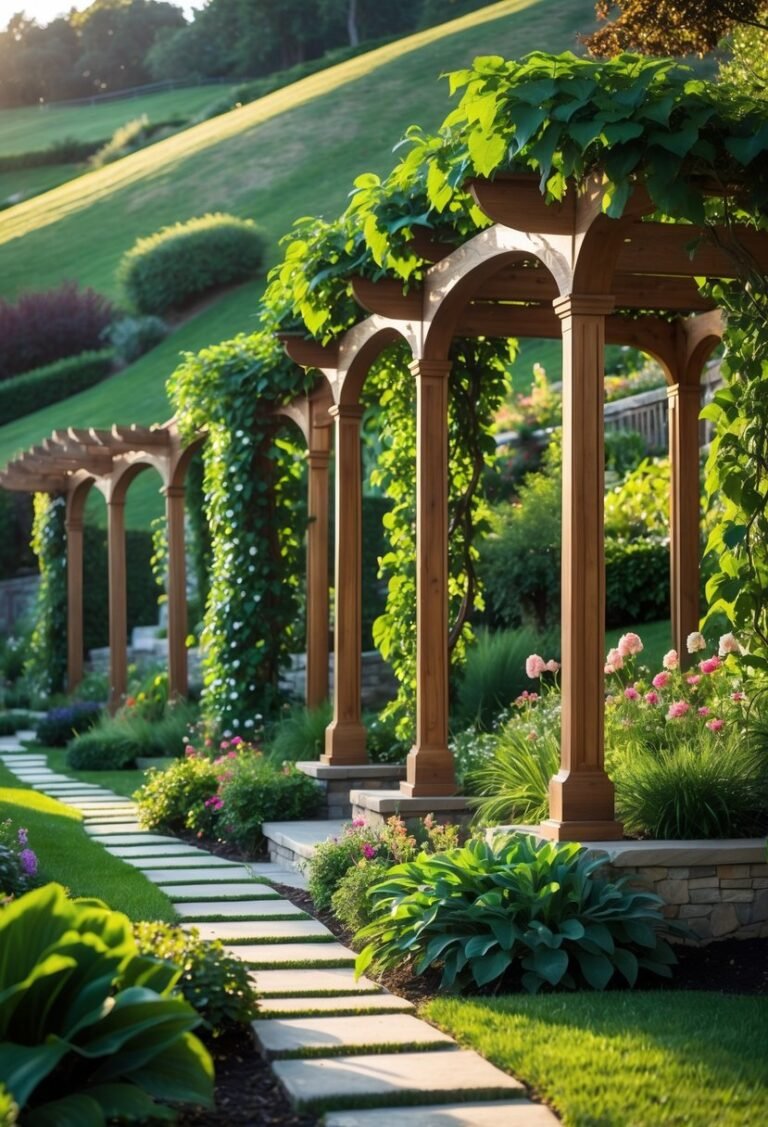 18 Garden Ideas for Sloping Backyards to Maximize Space and Style