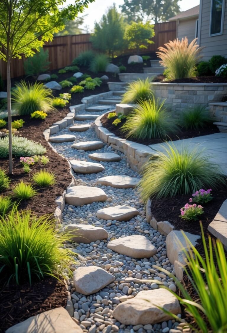 18 Garden Ideas for Sloping Backyards to Maximize Space and Style