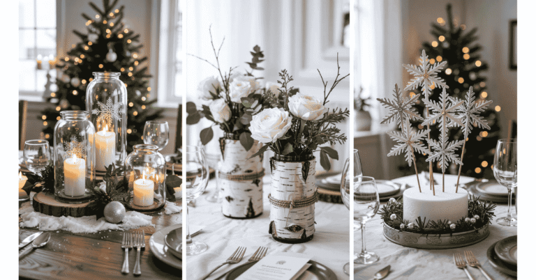 winter centerpieces