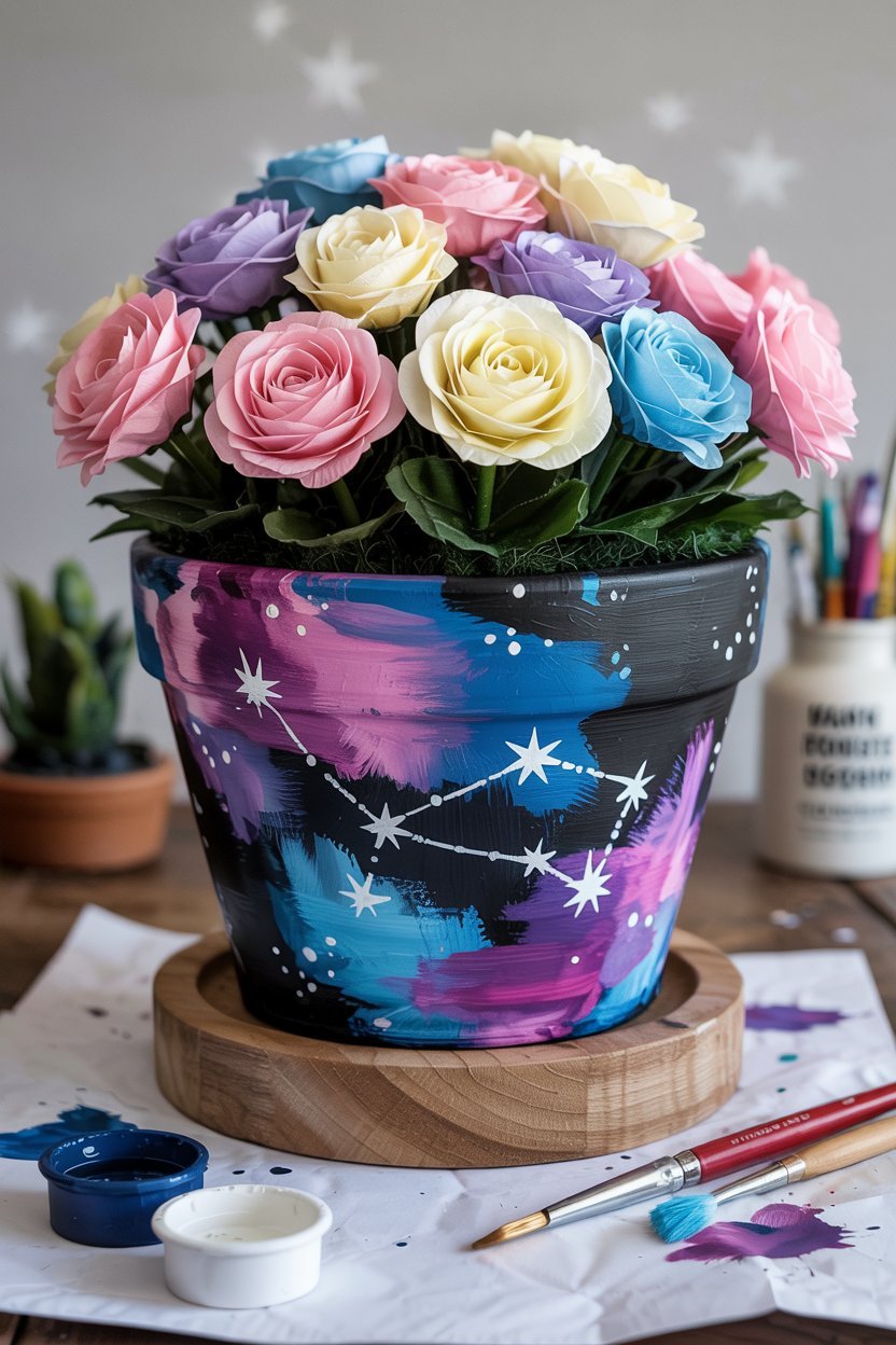 20 Fun & Easy Flower Pot Painting Ideas to Brighten Your Home