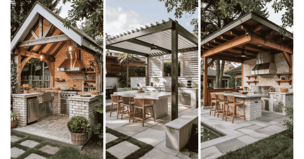 Covered Outdoor Kitchen Ideas