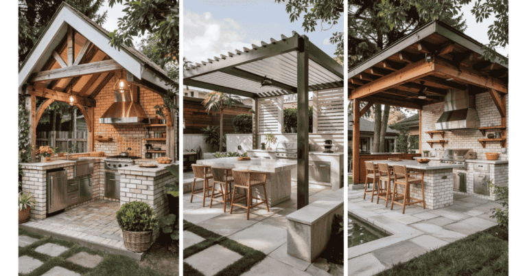 Covered Outdoor Kitchen Ideas
