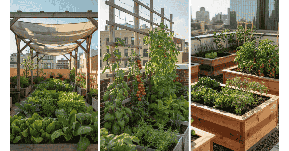 Rooftop Vegetable Garden Ideas