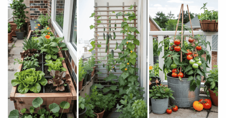 balcony vegtable garden