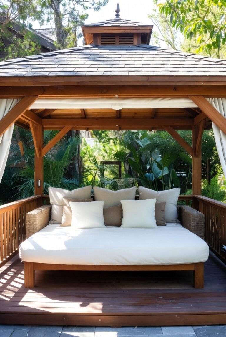 Gazebo Furniture Ideas